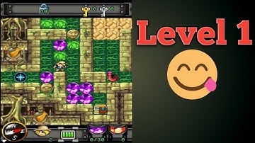 Diamond rush original gameplay-level 1 ANGKOR WAT