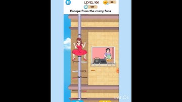 Annoying puzzle game level 106 escape from the crazy fans gameplay walkthrough #short