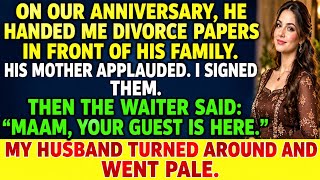 My Husband Gave Me Divorce Papers as an Anniversary Gift. Then My Uninvited Guest Walked In.