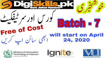 How signup to digiskills training program and digiskills courses