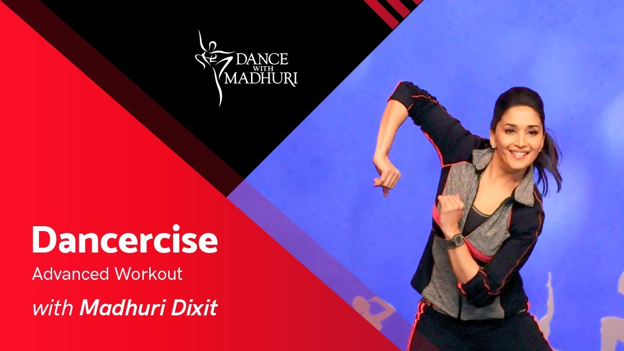 1280px x 720px - Dancercise Advanced Workout feat. Madhuri Dixit | Dance With Madhuri -  YouTube