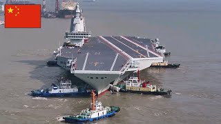 China's Fujian Supercarrier is Preparing to Sail - Progress Update