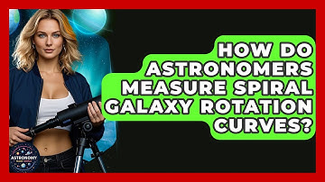 How Do Astronomers Measure Spiral Galaxy Rotation Curves? - Astronomy Made Simple