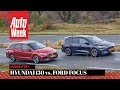 Ford Focus Wagon vs. Hyundai i30 Wagon - AutoWeek Dubbeltest - English subtitles