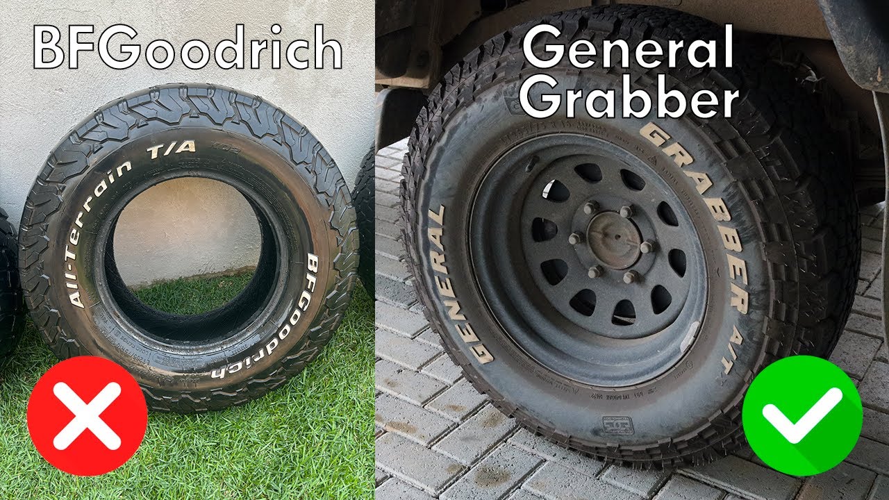 Troquei o BFGoodrich A/T pelo General Grabber A/T