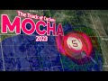 The Track of Cyclone Mocha (2023)