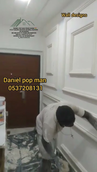 P O P Ceiling Designs In Ghana p.o.p Ceiling designs building in Ghana 🇬🇭 by Daniel pop man - YouTube