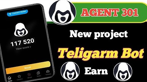 new mining mini app bot telegram agent 301 || new Teligarm project 2023 launch | agent new bot