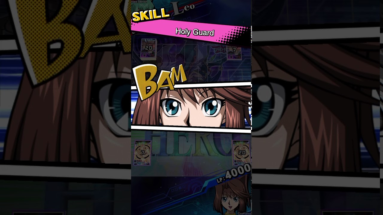 Duel Links - XYZ Magnet Warriors ft. Holy Guard vs. Shiranui ft. Level Augmentation