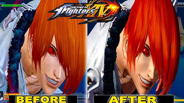 NEW UPDATE GRAPHICAL COMPARISON!!  The King Of Fighters XIV