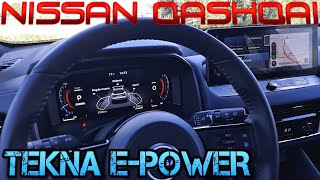 Nissan Qashqai ePower 2023 | Mandos al volante y consola central | Tekna