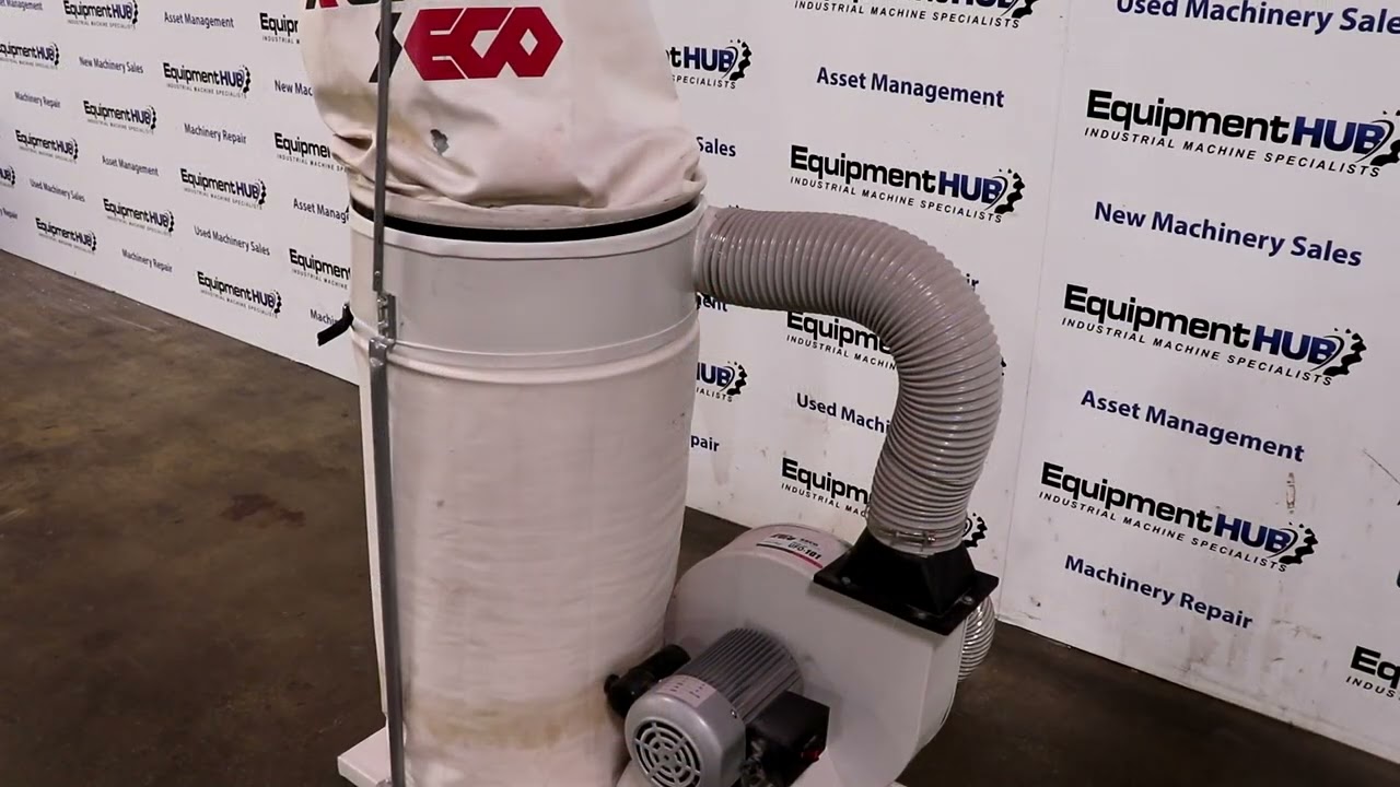 Kufo Seco UFO-101 2HP Vertical Bag Dust Collector - The Equipment Hub
