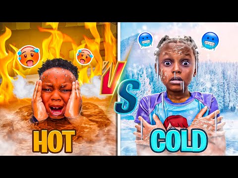 FAMILY Play HOT VS COLD In SNOW, What Happens Is Shocking | The Beast Family