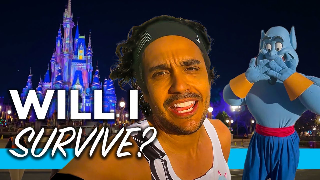 i-ran-disney-s-hardest-marathon-challenge-without-sleep-dailyvlog