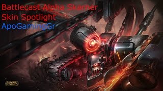 Battlecast Alpha Skarner - Skin Spotlight - League Of Legends