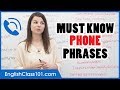 Useful Telephone Expressions - Speak English Fluently on the Phone