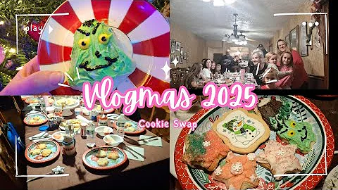 Vlogmas 2025 Day 11 & 12 | Weekend vlog Mom's Christmas cookie swap 