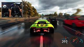 Lamborghini Huracan 4000whp at highway japan | Logitech G29 Gameplay