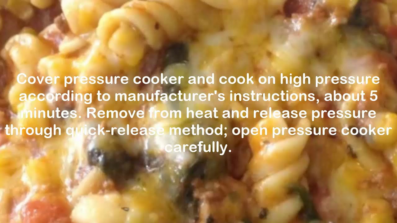Pressure Cooker Messy Lasagna YouTube