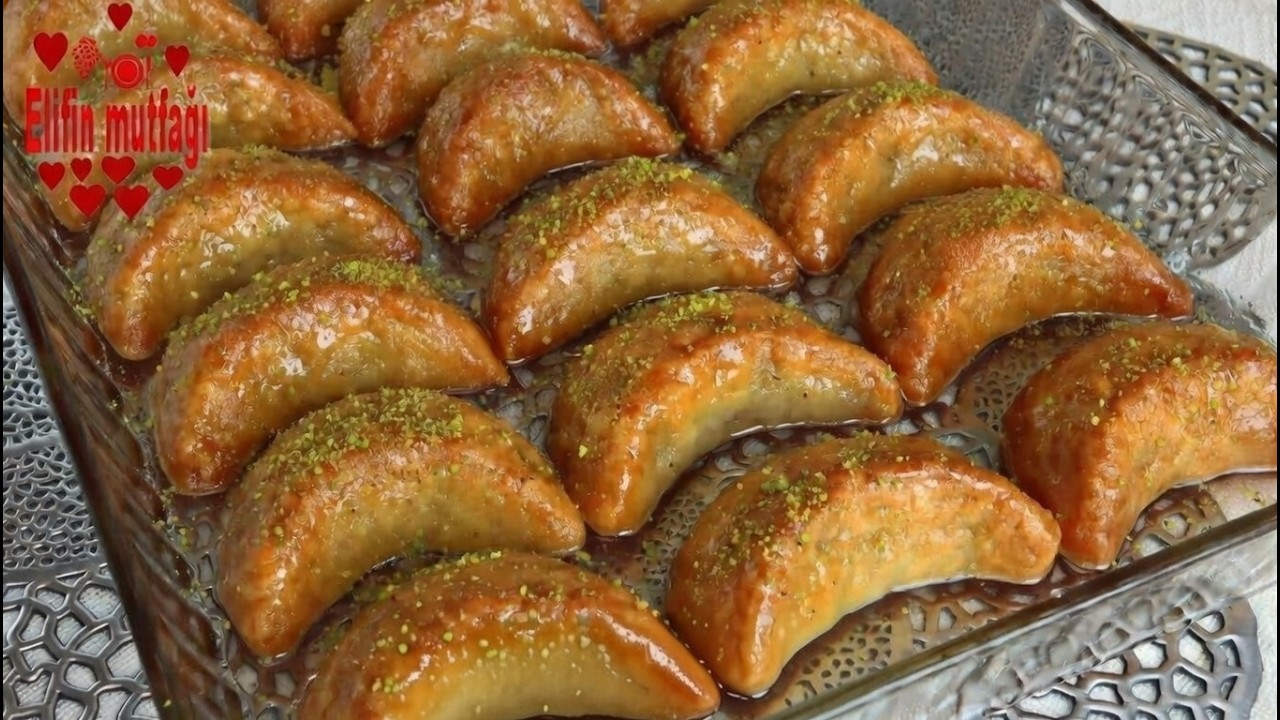 Tepsi Anında Boşaldı! 😱 Şerbetli Tatlıların En Hafif Hali☁️Ağızda Eriyip Giden Bulut Gibi Ay Tatlıs🌙