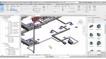Revit MEP 2019 Key New Features | MEP Fabrication, Visual Appearance and Parallel Pump Analysis