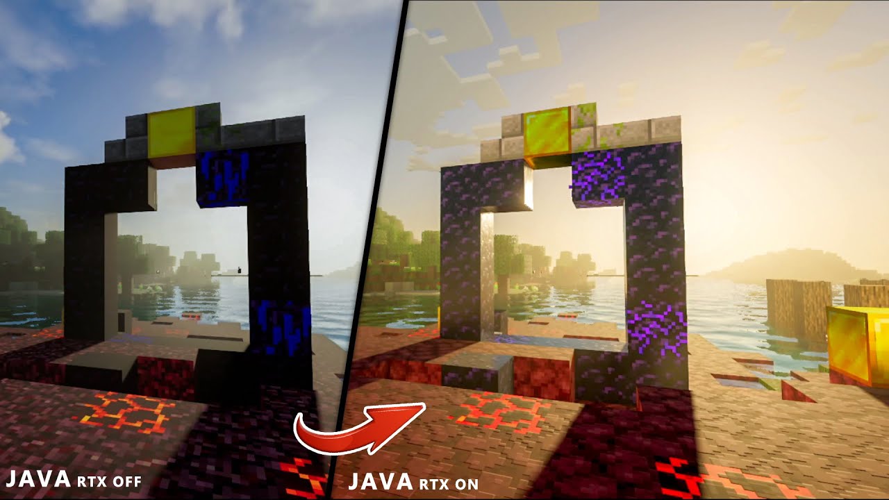 Minecraft RTX - Java vs Bedrock, PTGI vs RTX 