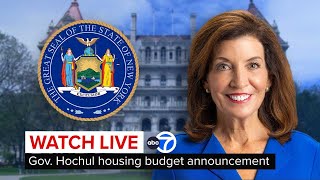 LIVE | Gov. Hochul housing budget announcement