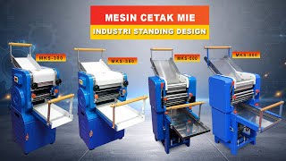 Ingin Usaha Mie Naik Kelas? Mesin Cetak Mie Industri Standing Design Maksindo