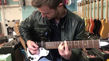 Eric Gustafson D-town guitars danelectro 12 string electric demo