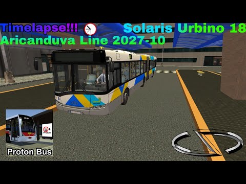 Proton Bus Simulator Gameplay - Route 767TP Aricanduva Map Driving