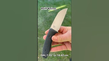Reiff Knives - Circadian EDC #support #tools #bushcraft