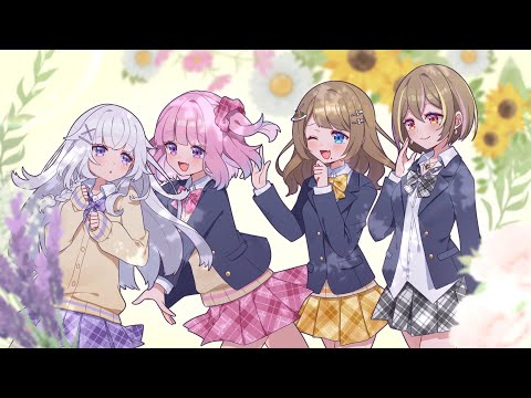 【オリジナルMV】『 メカクシンデレラ 』 合唱【ver.  ice,病白めめ,陽羽えるる,えむ子まる】