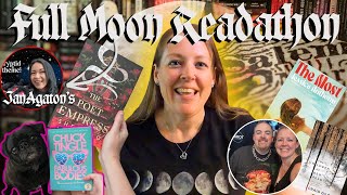 Full Moon Readathon 2026 reading vlog | visiting Salem MA | attending horror event 