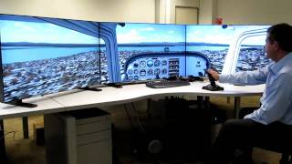 Flight Sim & Matrox Triplehead2Go On 3 X 46 Nec Lcds