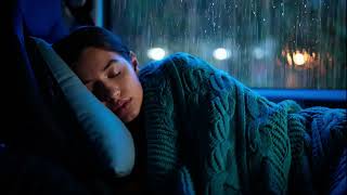 Deep Sleep During the Soft Rainy Night Cozy Car - Rain Sound ASMR for Insomnia Relief screenshot 4