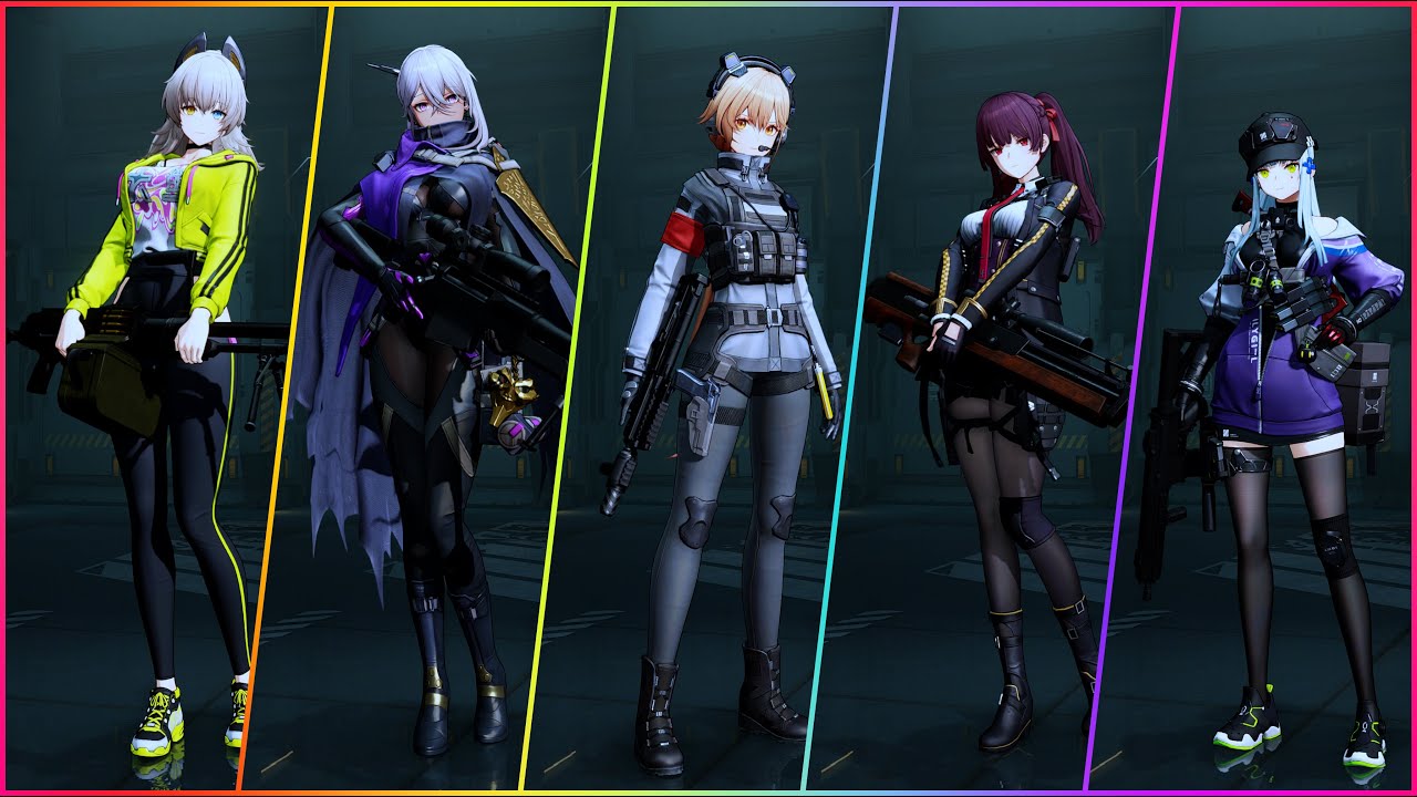 Girls Frontline 2: Exilium - All Characters Skins