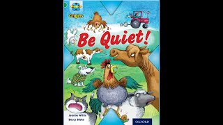 📚 BE QUIET - English Read Aloud Book for Kids | Funny Storytime 📖😂