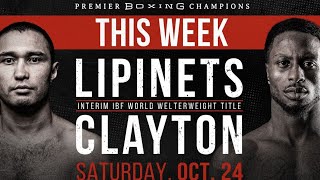 Live Commentary (NO FOOTAGE) Sergey Lipinets vs Custio Clayton Full Card!!!