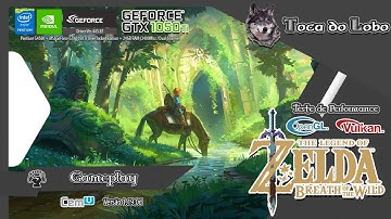 Zelda: Breath of The Wild - Comparação entre as APIs OpenGL e Vulkan no Cemu 1.19.0d