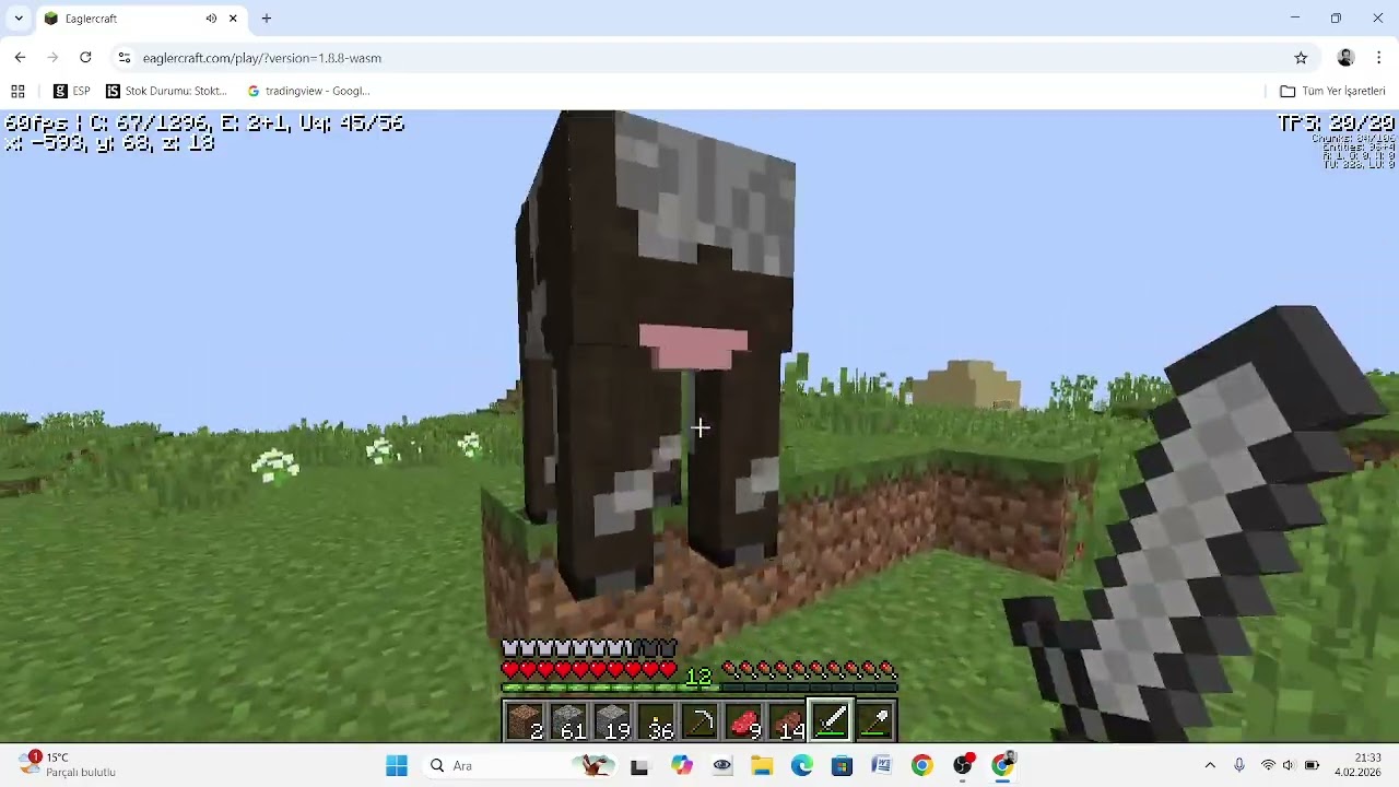 MINECRAFT  BÖLÜM 4 (59 DEMİR!!!!)