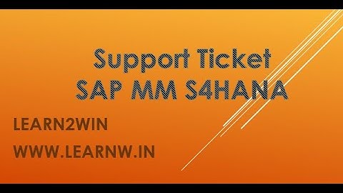 Number Range SAP MM | number range for trans./event type we in year does not exist#sap  #learn2win