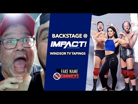 Backstage @ IMPACT! Wrestling Windsor TV Tapings