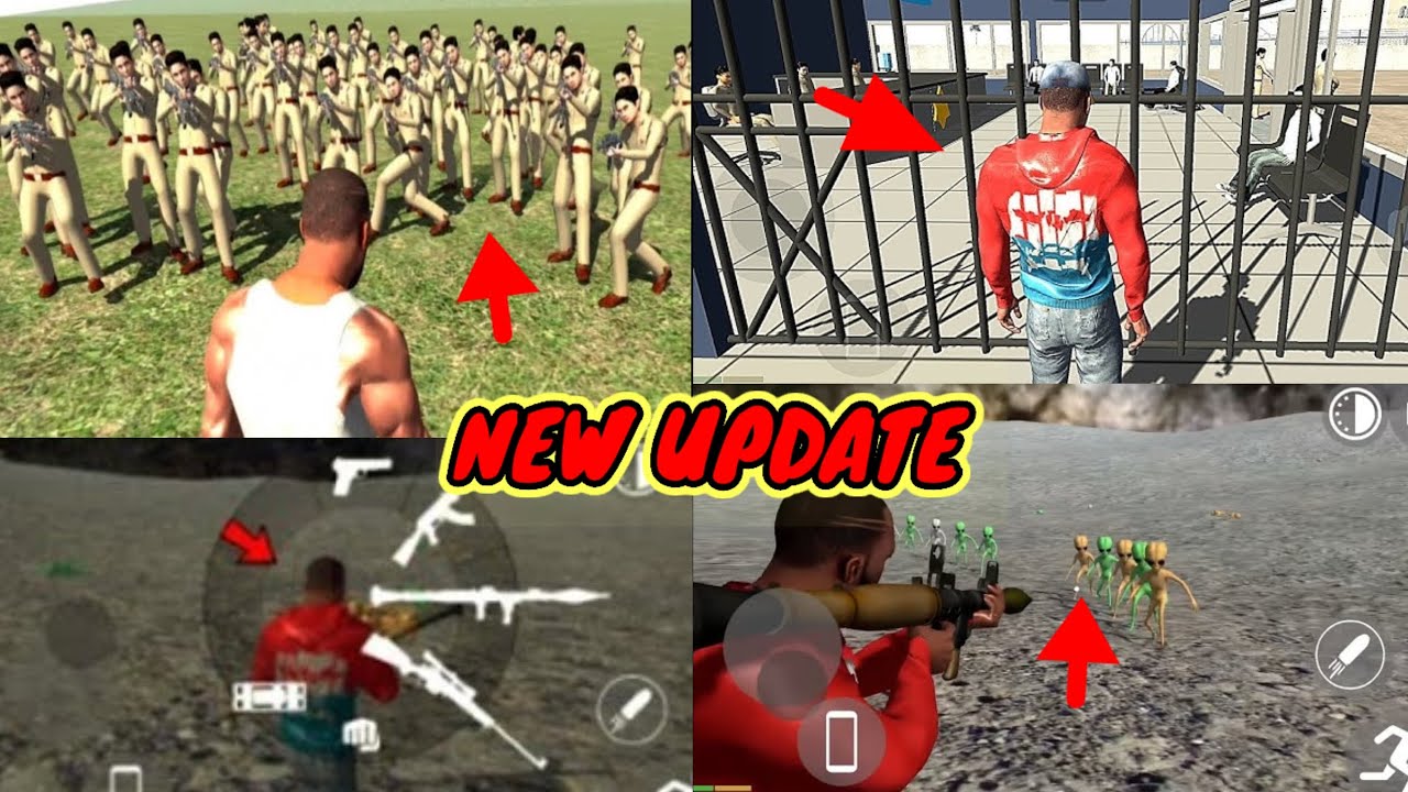 NEW UPDATE GLITCH + INSIDE JALI + ALL GUN ALIAN MODE 😱