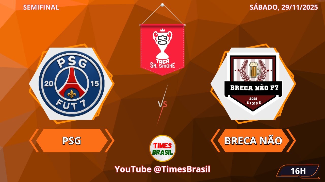 PSG Mandaguaçu vs BRECA NÃO | TAÇA SR. SMOKE | Semifinal 