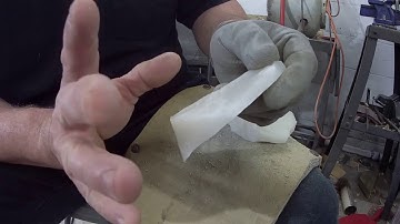 Flint Knapping Glass: A special project for V and J Part 3