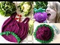 Kurt the bag, das gestrickte Einkaufsnetz mit Aufbewahrung