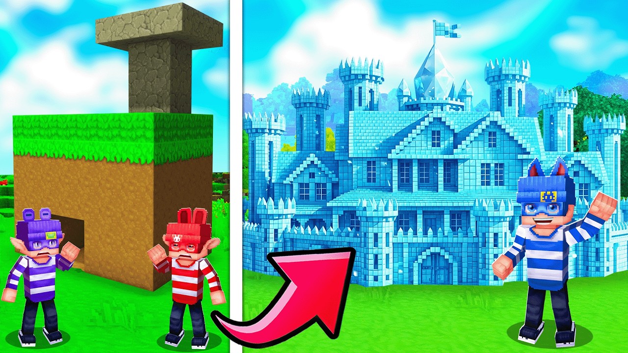 Evolved from a POOR HOUSE to a MILLIONAIRE HOUSE in HYTALE!