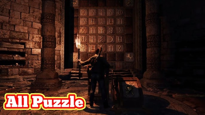 Uncharted 3 Chapter 9 - Globe Puzzle 