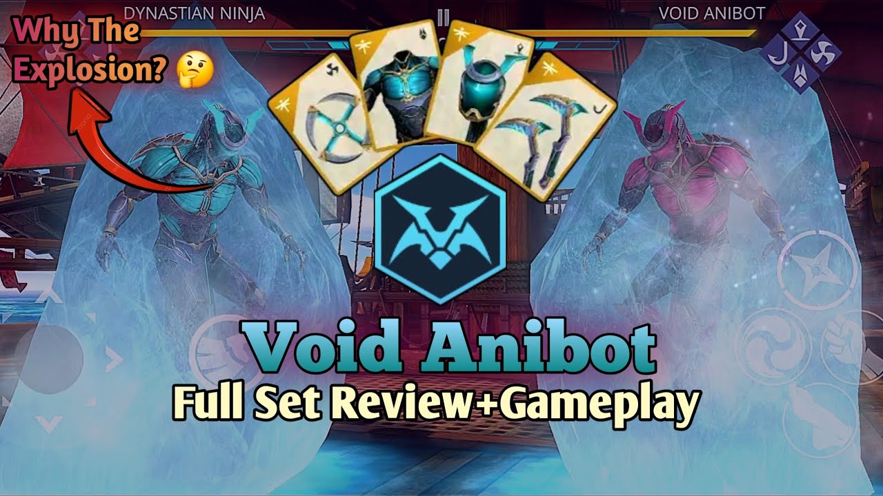 The Strongest Set? 🤯 Void Anibot Full Set Review+Gameplay🔥-Shadowfight3