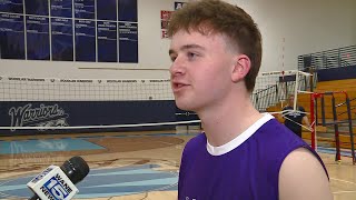 Leo senior libero Evan Winters interview 4/27/2026